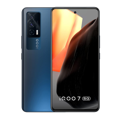 iQOO 7 5G Storm Black, 8GB RAM, 128GB Storage - Refurbished