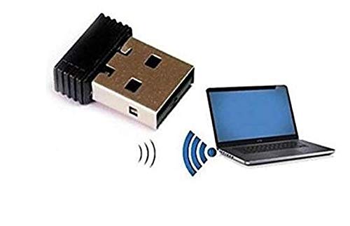WiFi USB Adapter for Computer, Wi-Fi Receiver 2.4GHz, USB Wireless Mini Wi-Fi Network Adapter, WiFi USB dongle/WiFi Adapter for Desktop/WiFi Adapter for Laptop
